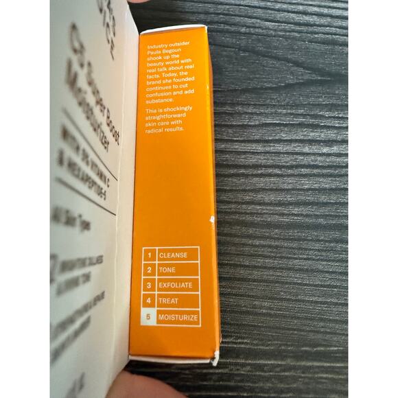 6/$25 NIB Paula's Choice C5 Super Boost Moisturizer Travel Size 0.10oz/3ml - Picture 5 of 5